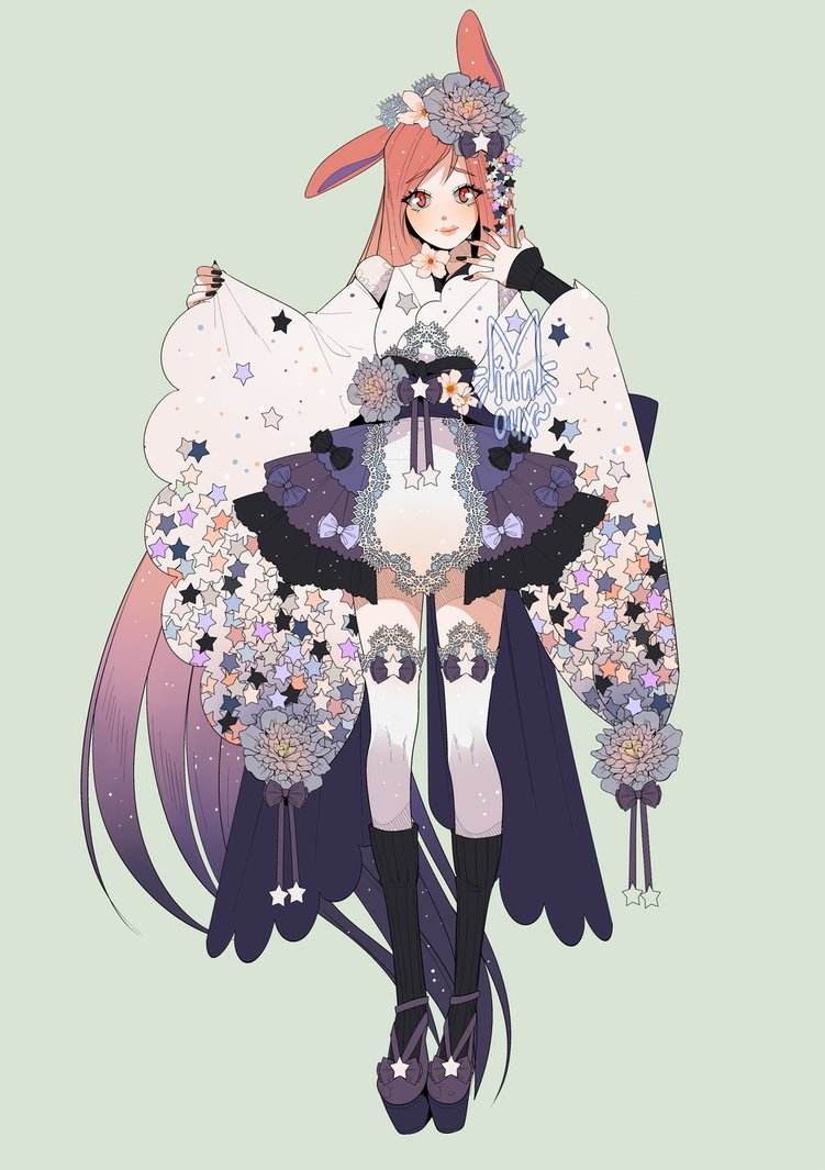 动漫人物服装设计示例_04