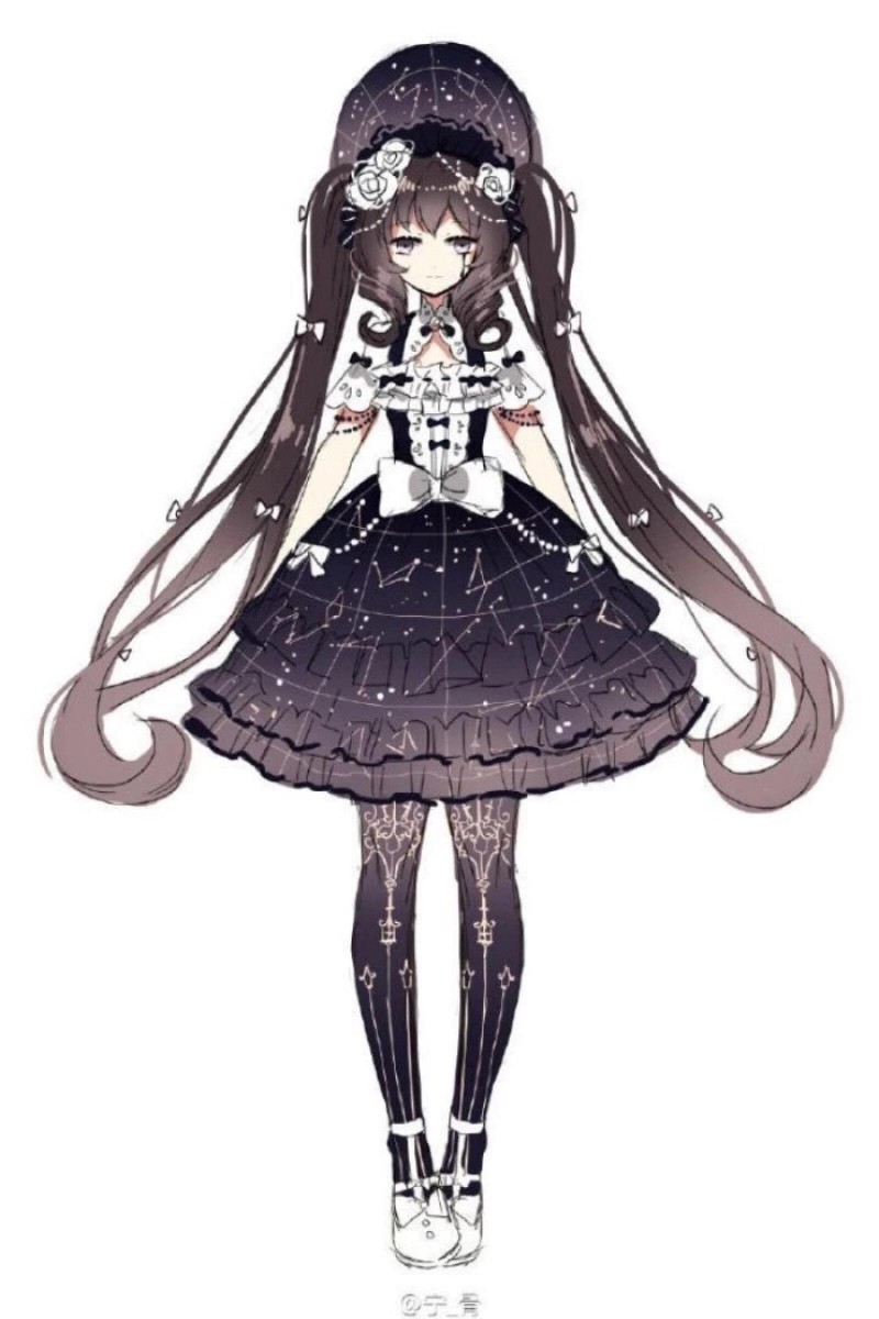 动漫人物服装设计示例_05
